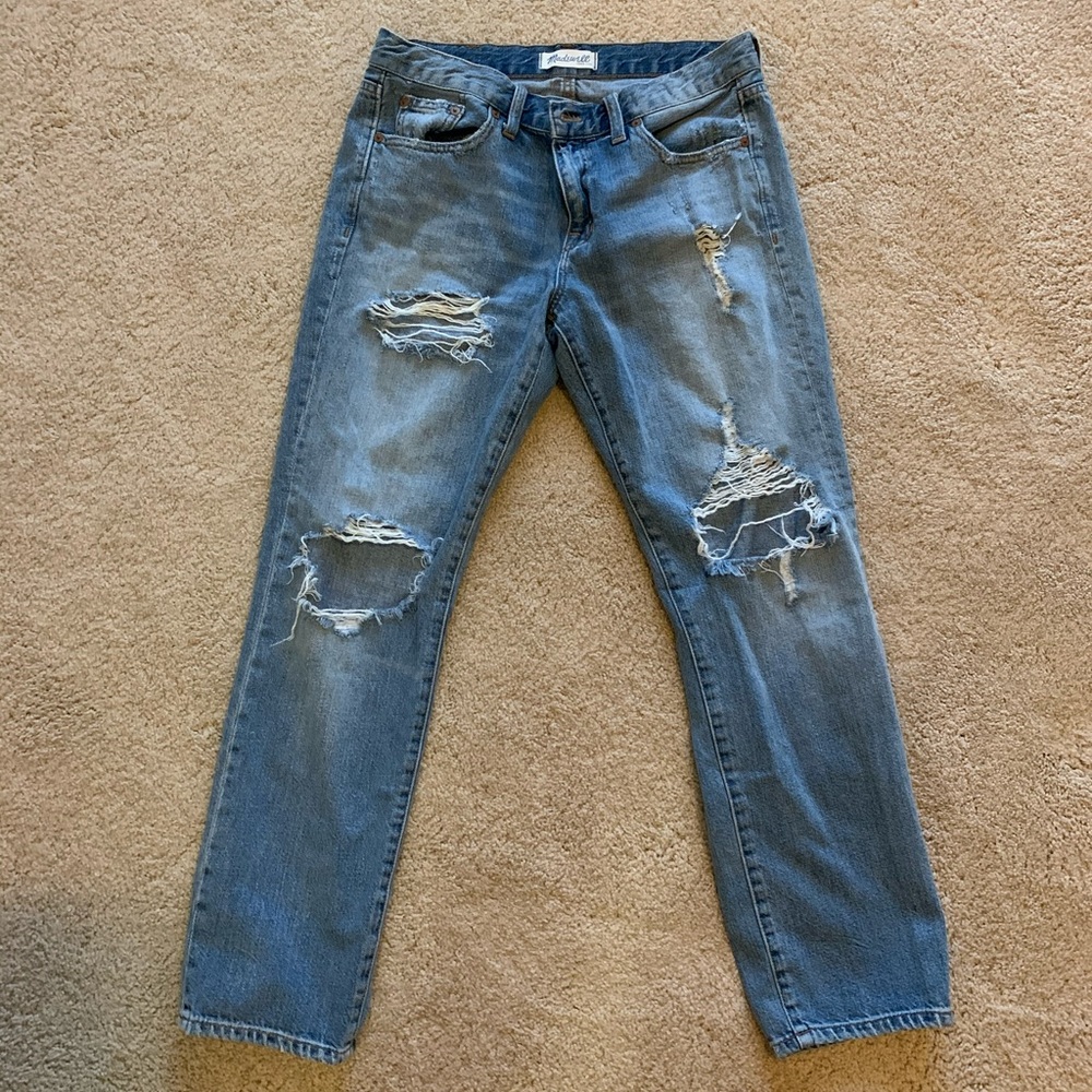 Madewell boy jeans